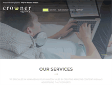 Tablet Screenshot of crowneragency.com
